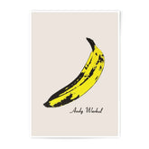 Andy Warhol Banana Photographic Print, Pop Art Wall Decor, Fruit Illustration, Modern Art Print, Home Decor - Tawshia
